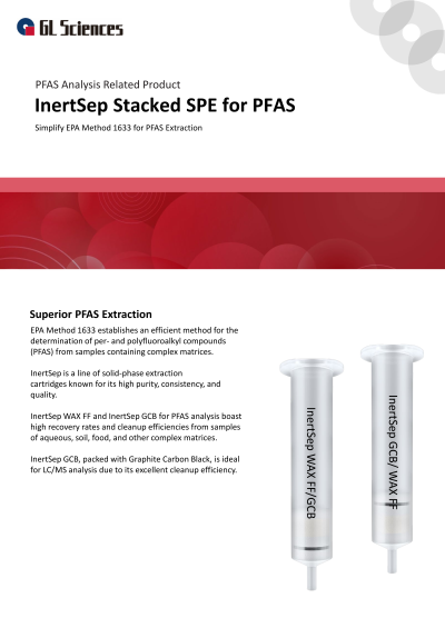 InertSep Stacked SPE for PFAS Flyer