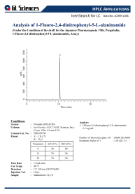 LC059 - Analysis of 1-Fluoro-2,4-dinitrophenyl-5-L-alaninamide (Under the Condition of the draft for the Japanese Pharmacopoeia 19th, Pregabalin, 1-Fluoro-2,4-dinitrophenyl-5-L-alaninamide, Assay)